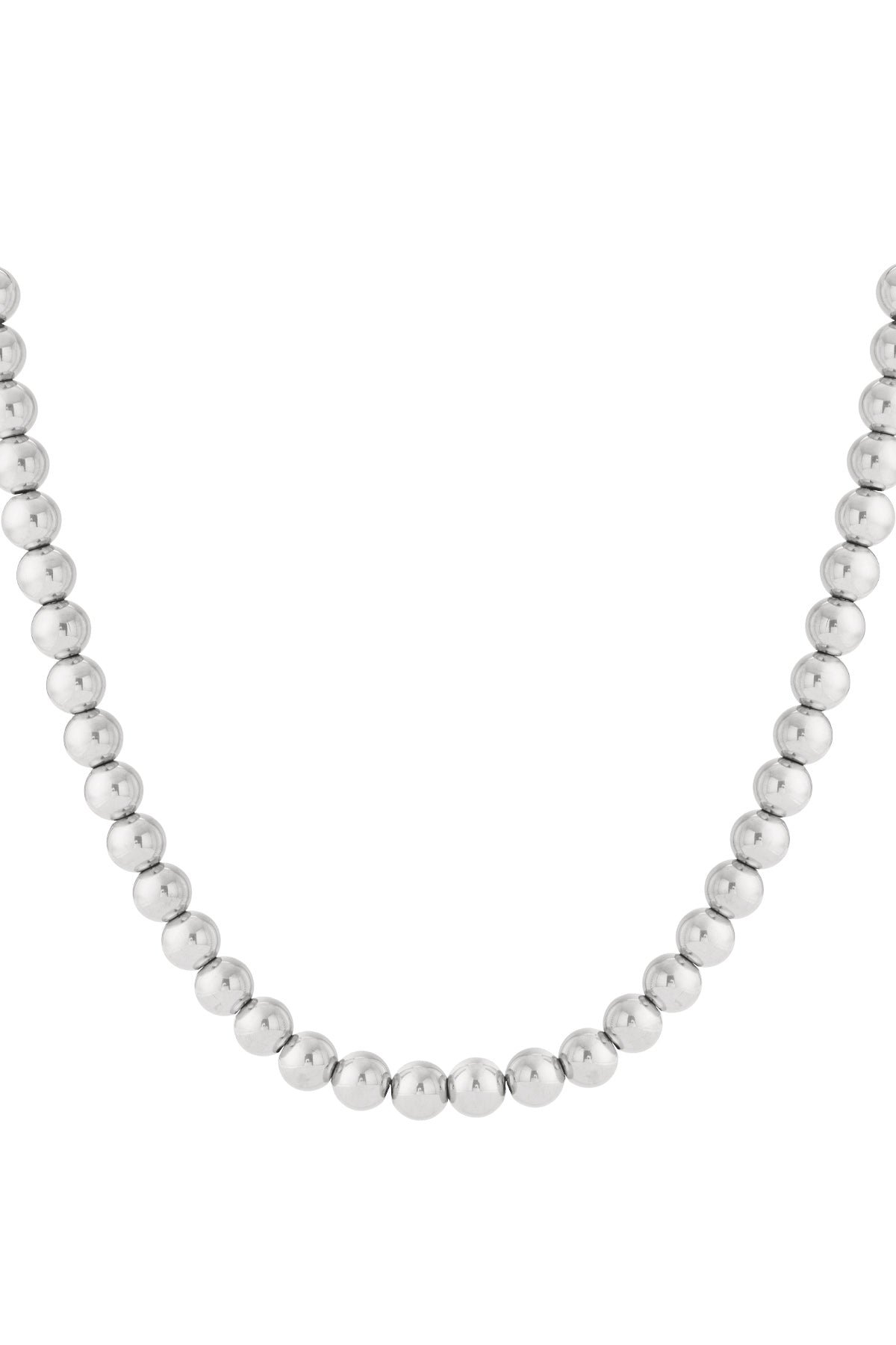 Hollow bead necklace-12mm