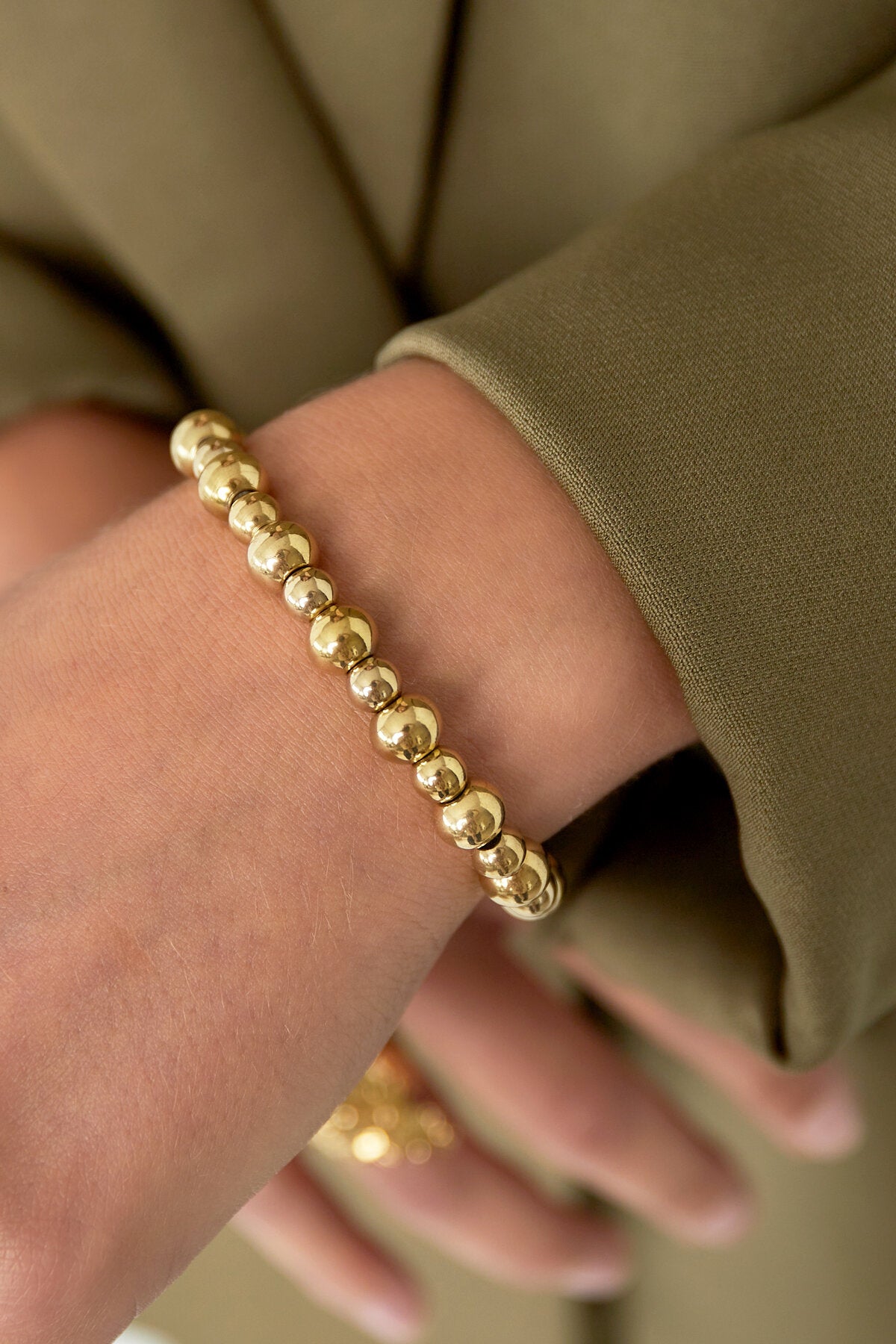 big beads bracelet