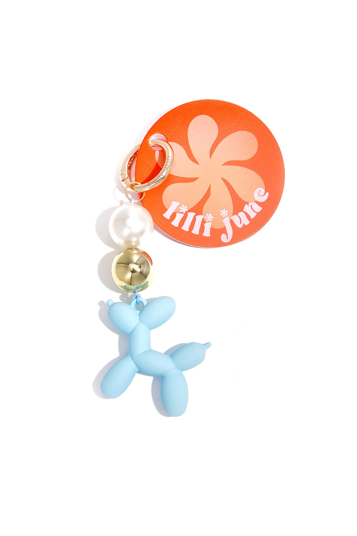 Balloon Dog Bag Charm