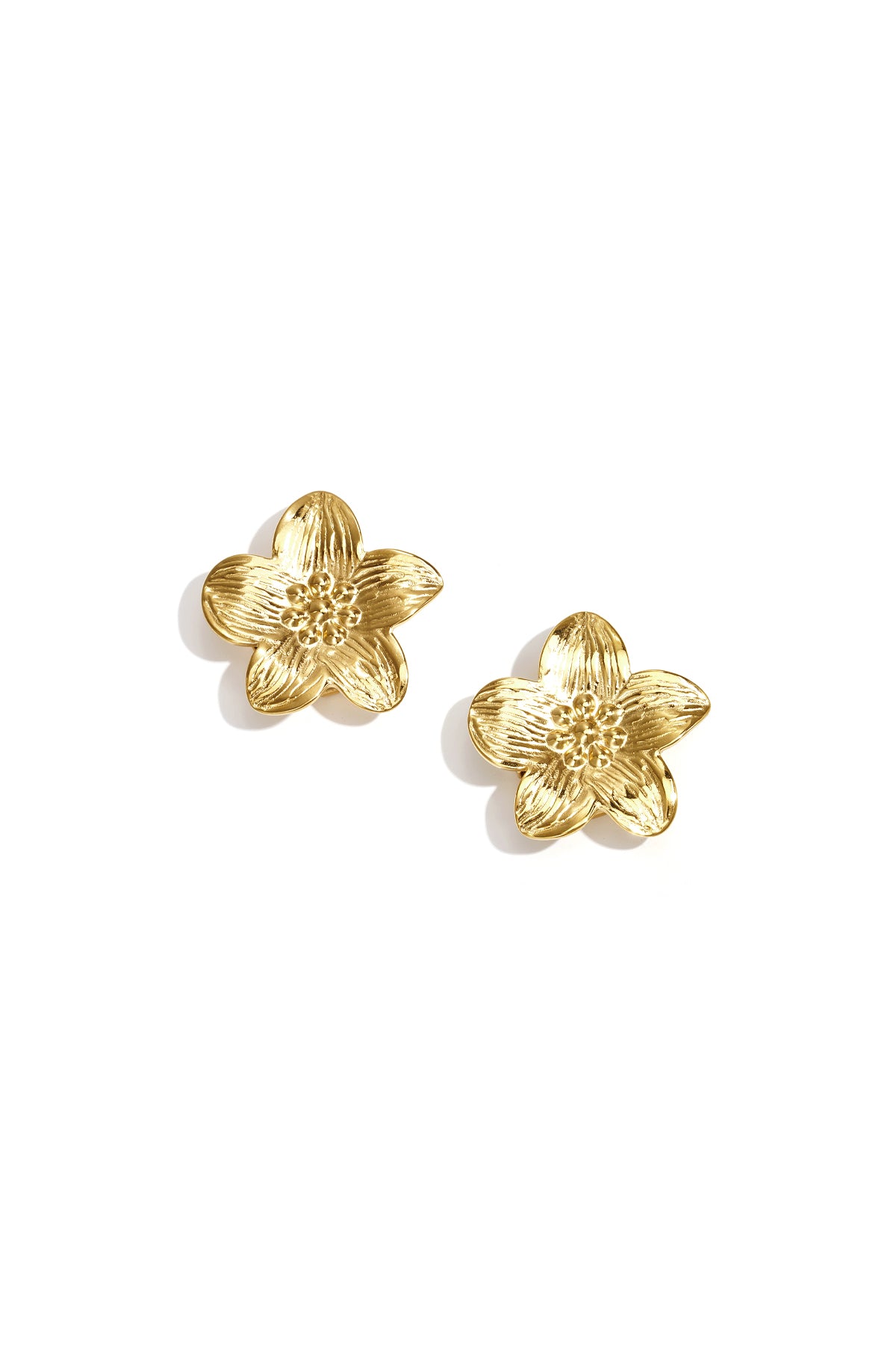 Cufflinks Flower Simple Stainless Steel Daily Accessories
