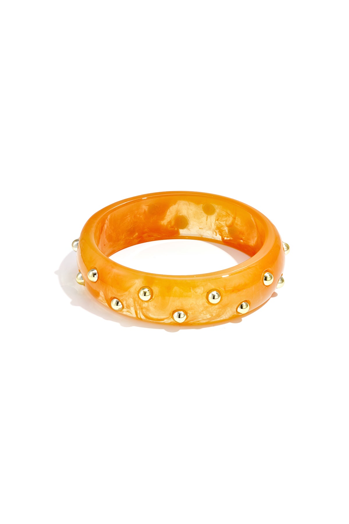 Resin Bangles Solid Color Casual Daily Simple Series Women's jewelry