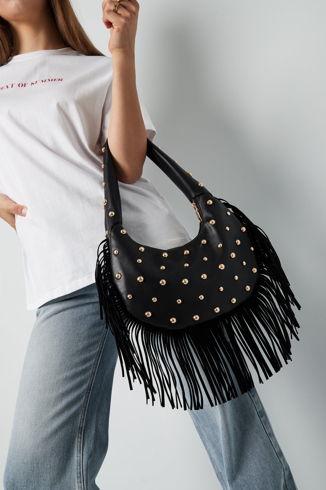 Studded Hand Bag