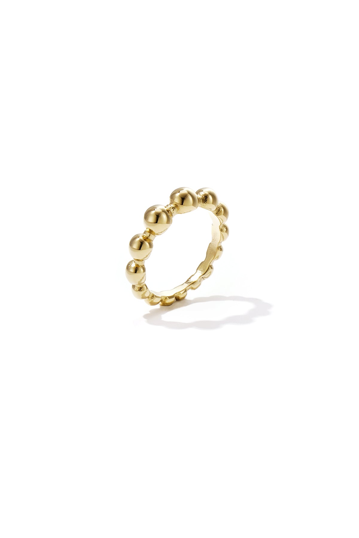 Statement ring with beads